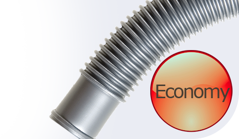 Heavy Silver Connection Hose